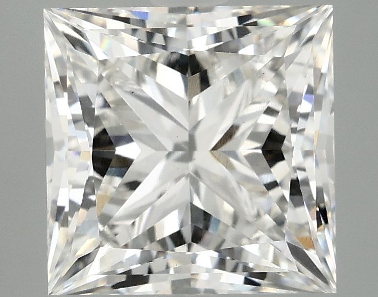 4.19 ct. princess Lab Grown Diamond front image