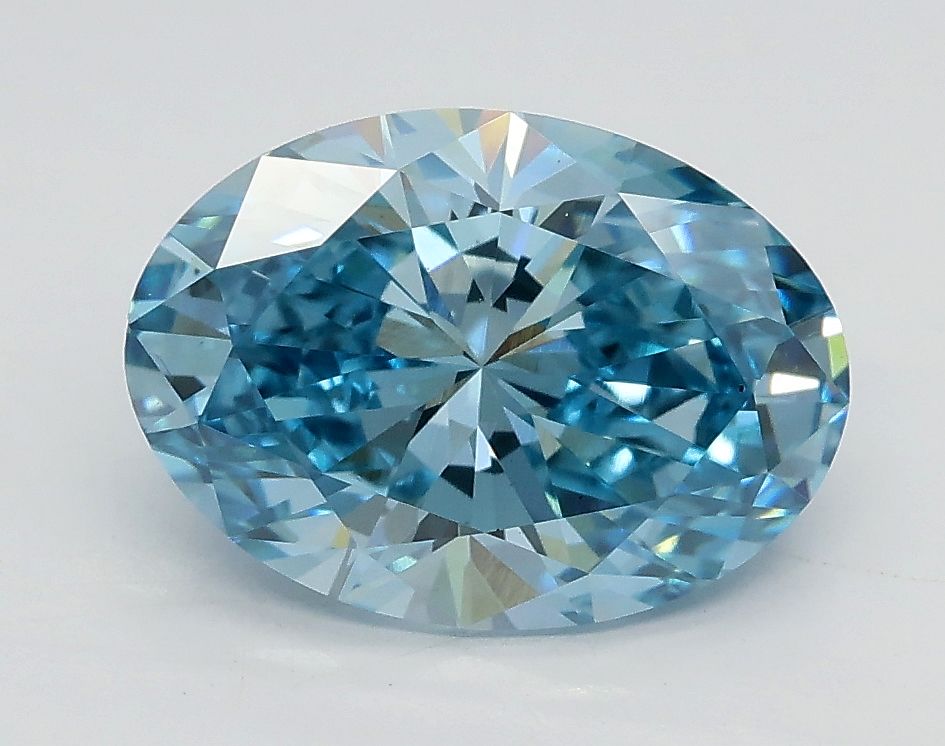 2.01 ct. oval Lab Grown Diamond front image