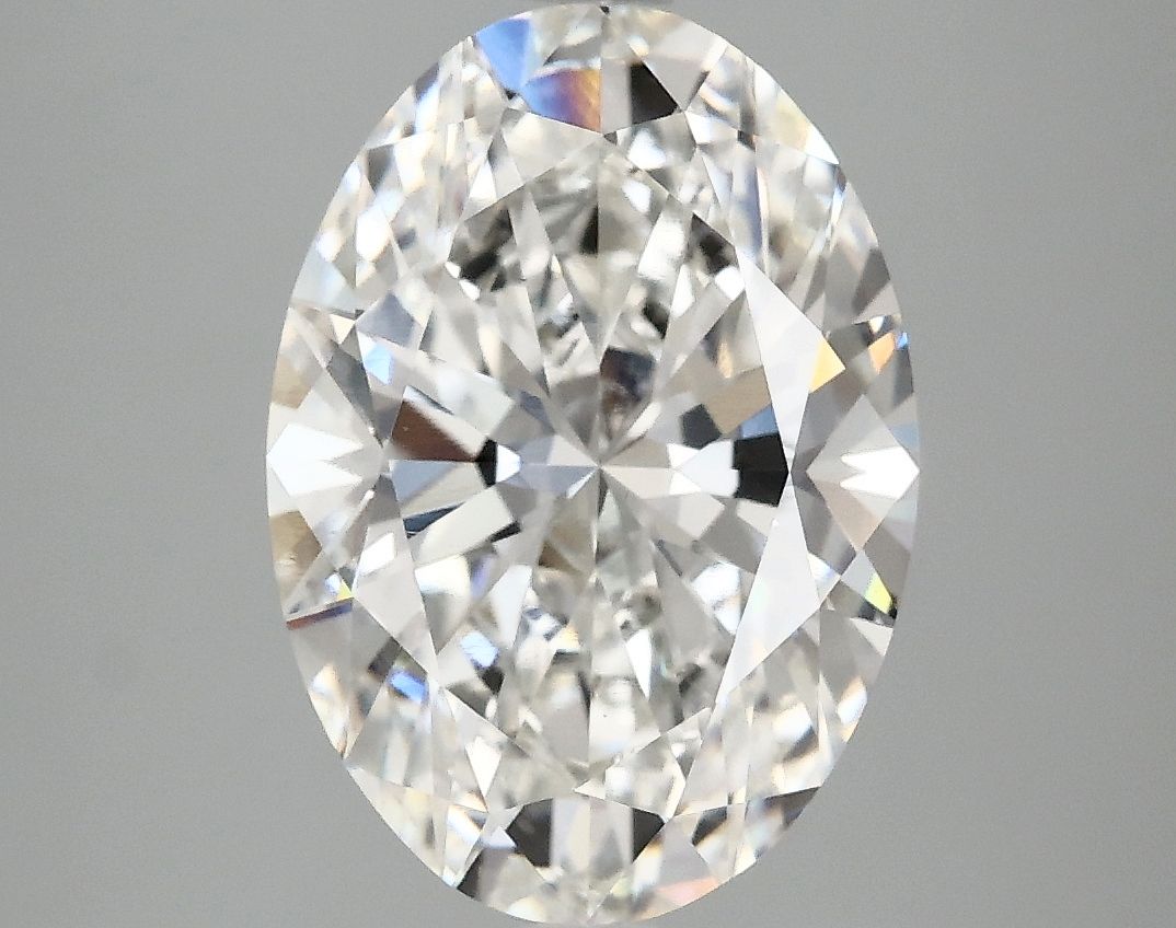 3.96 ct. oval Lab Grown Diamond front image
