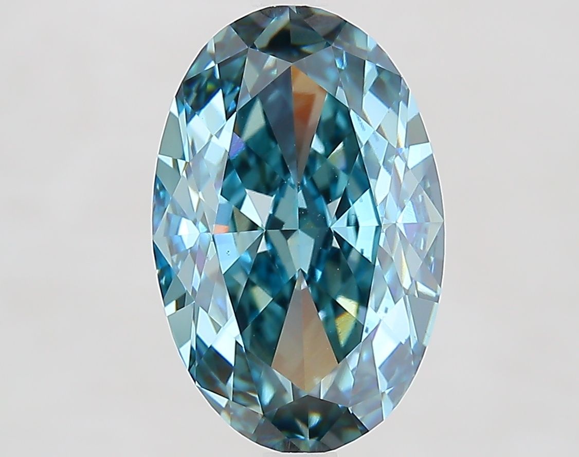 5.10 ct. oval Lab Grown Diamond front image