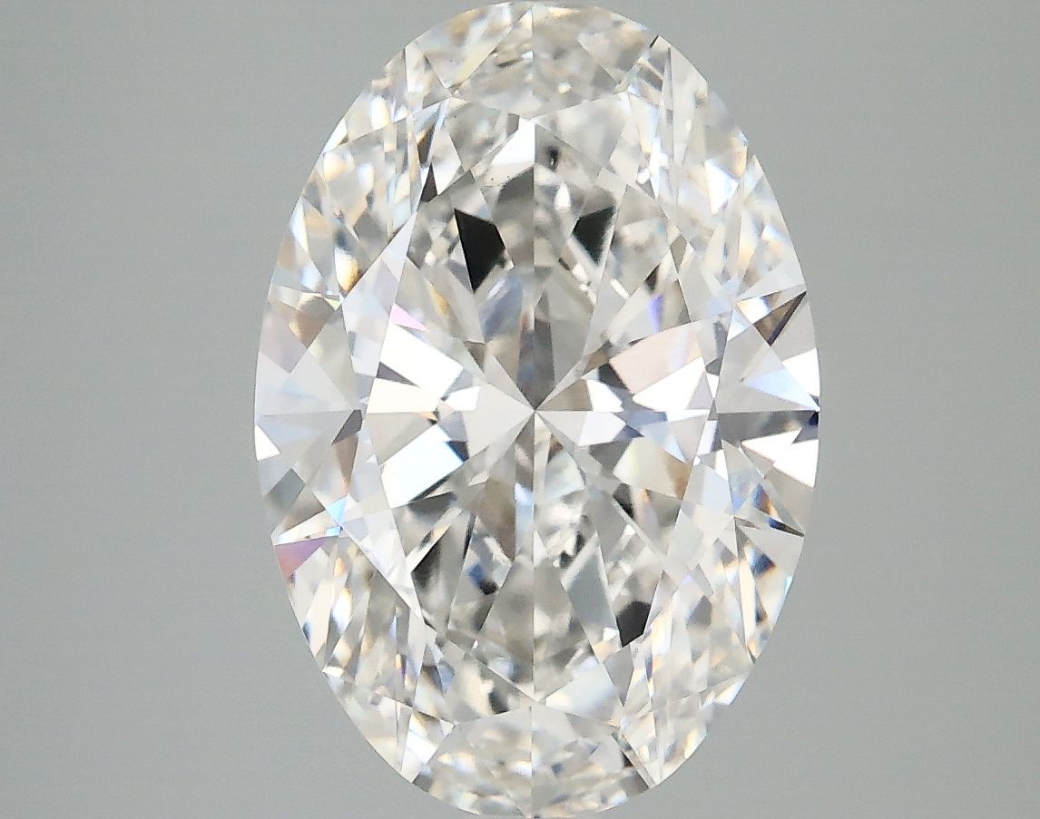 3.93 ct. oval Lab Grown Diamond front image