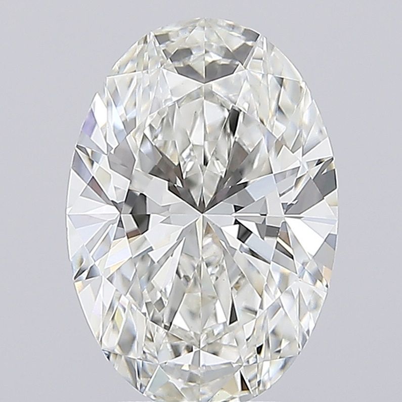3.59 ct. oval Lab Grown Diamond front image