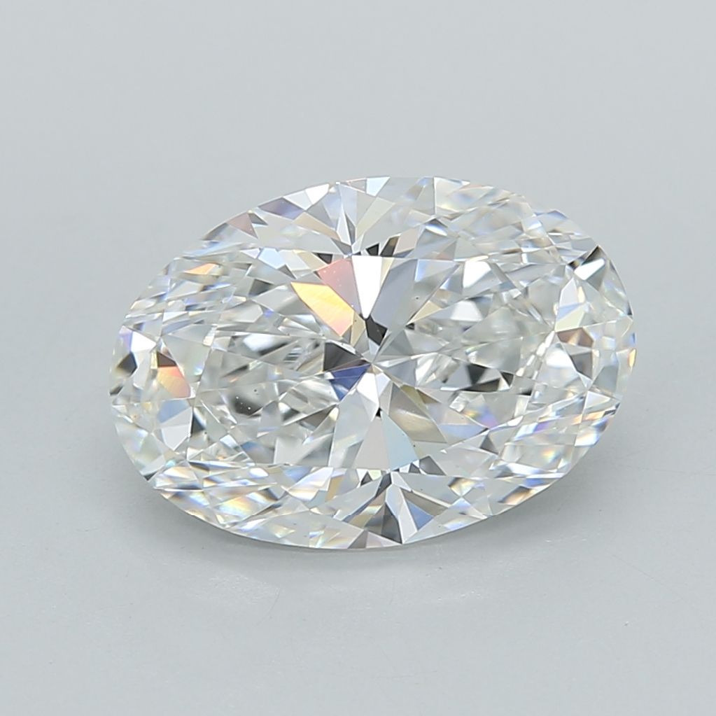 3.03 ct. oval Lab Grown Diamond front image