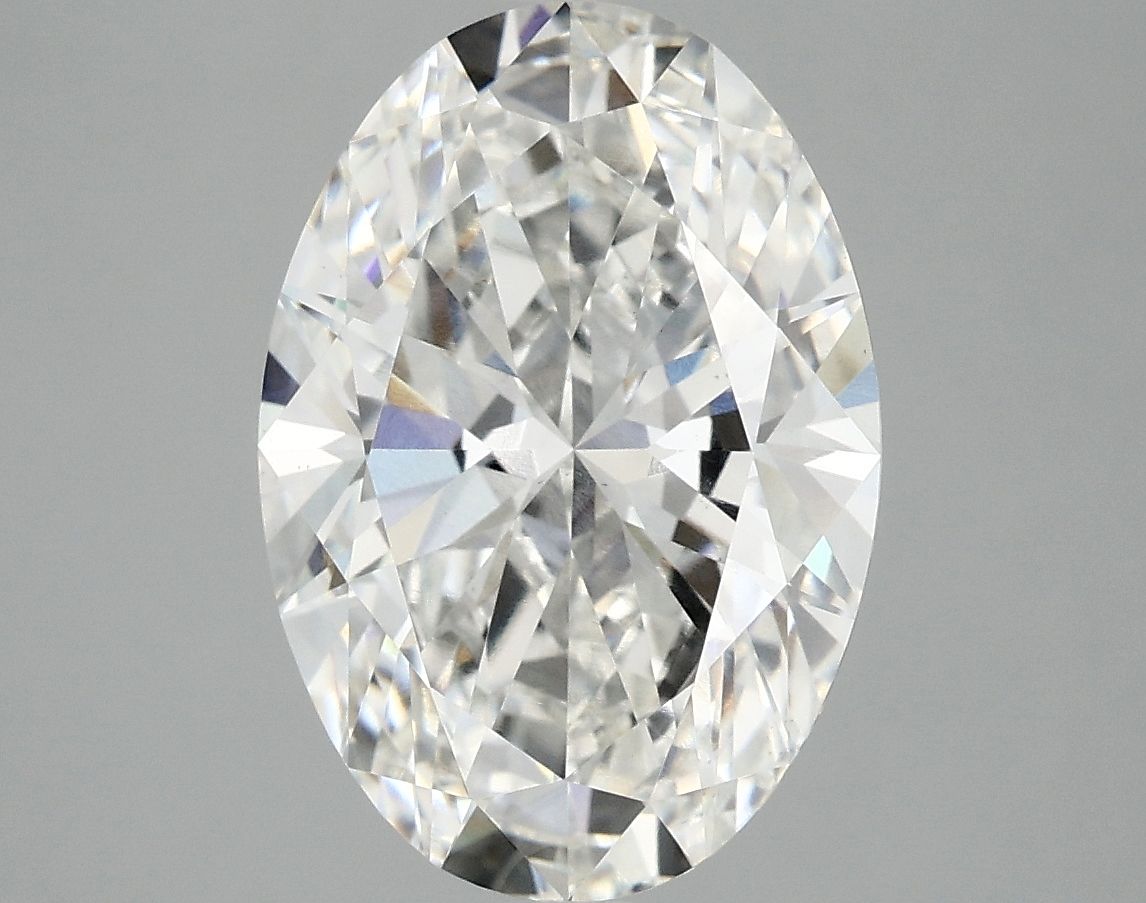 4.02 ct. oval Lab Grown Diamond front image