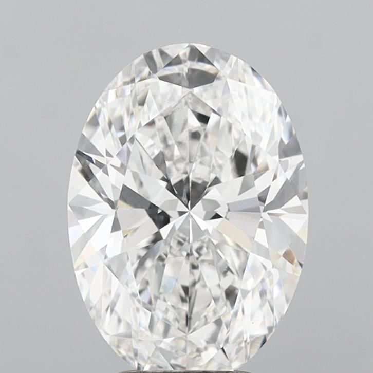 3.57 ct. oval Lab Grown Diamond front image
