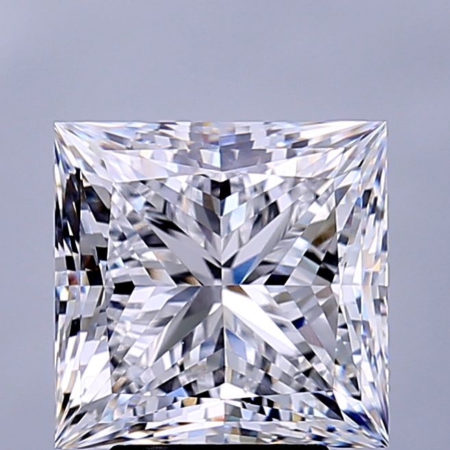 4.01 ct. princess Lab Grown Diamond front image