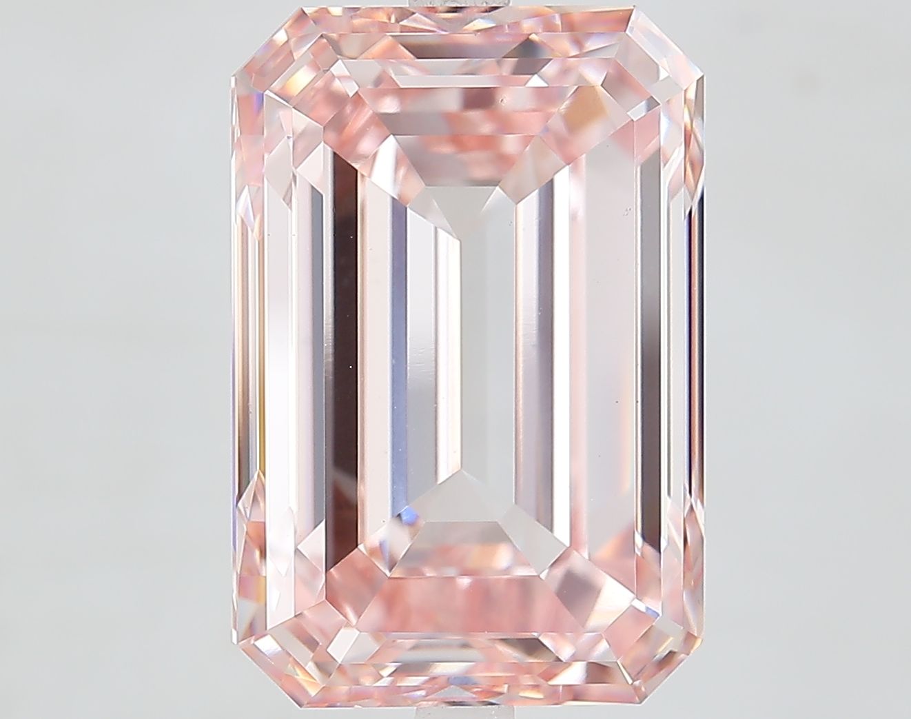 11.55 ct. emerald Lab Grown Diamond front image