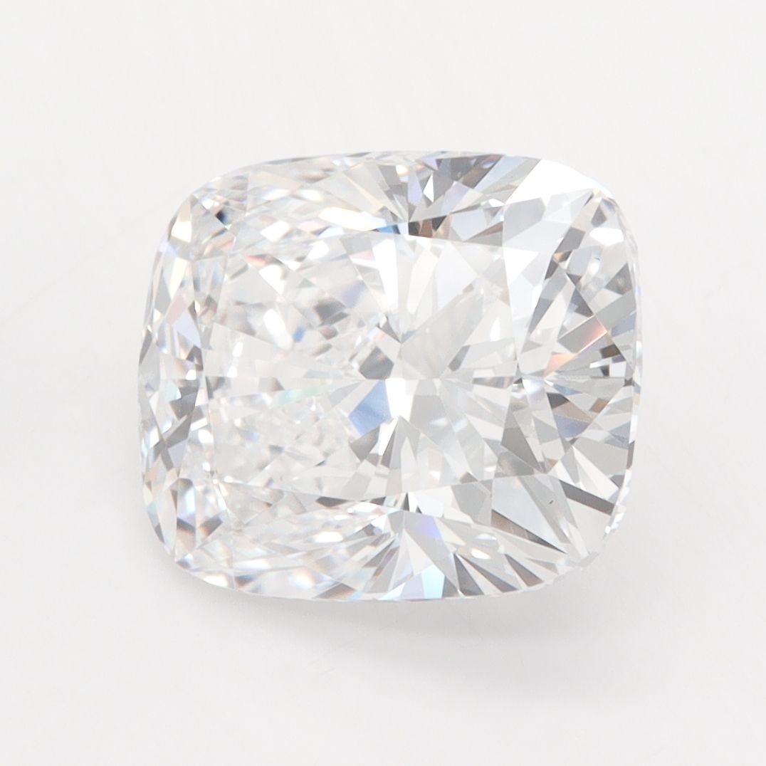 Diament LG poduszka, 4.1 ct, D, IF