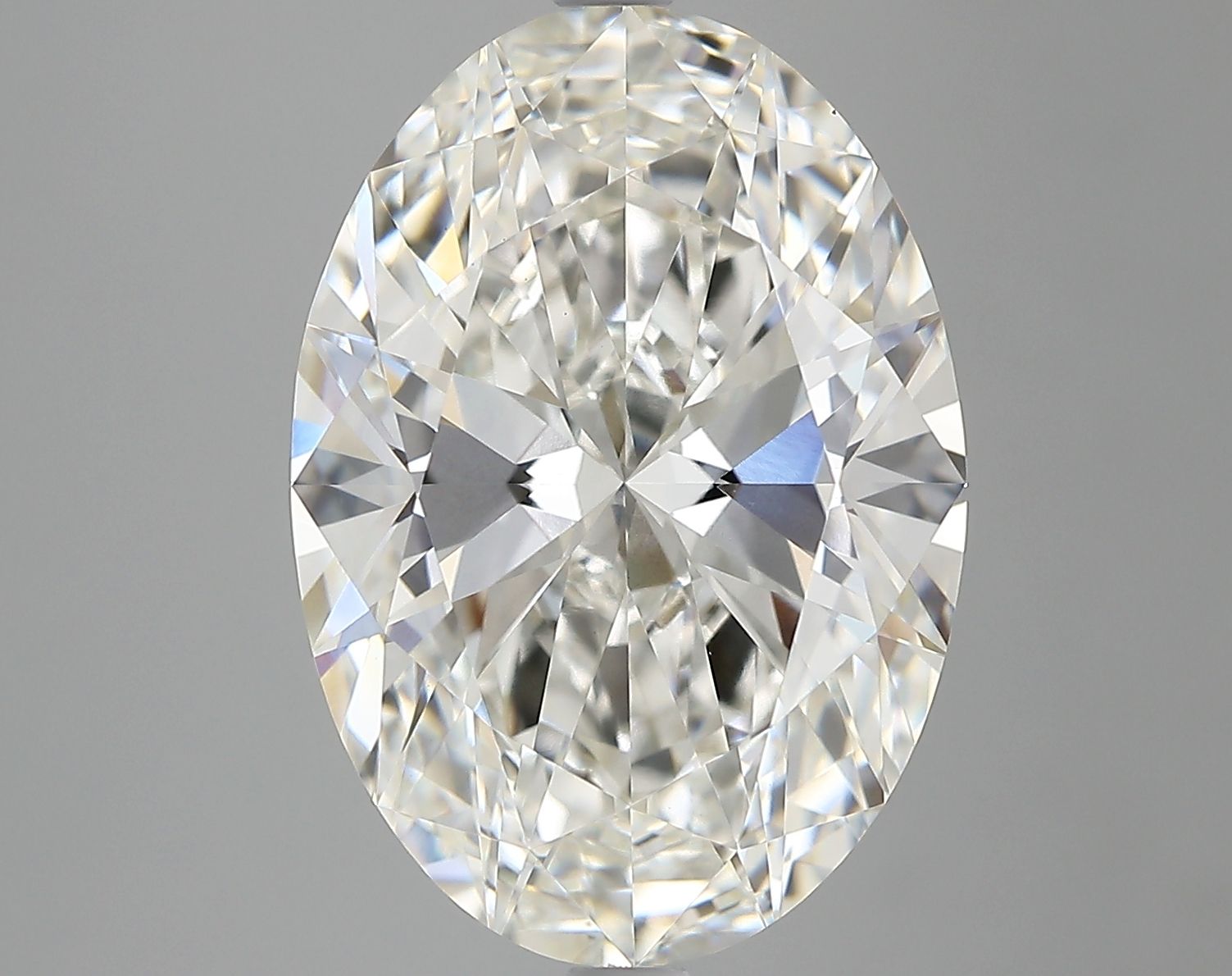 7.01 ct. oval Lab Grown Diamond front image