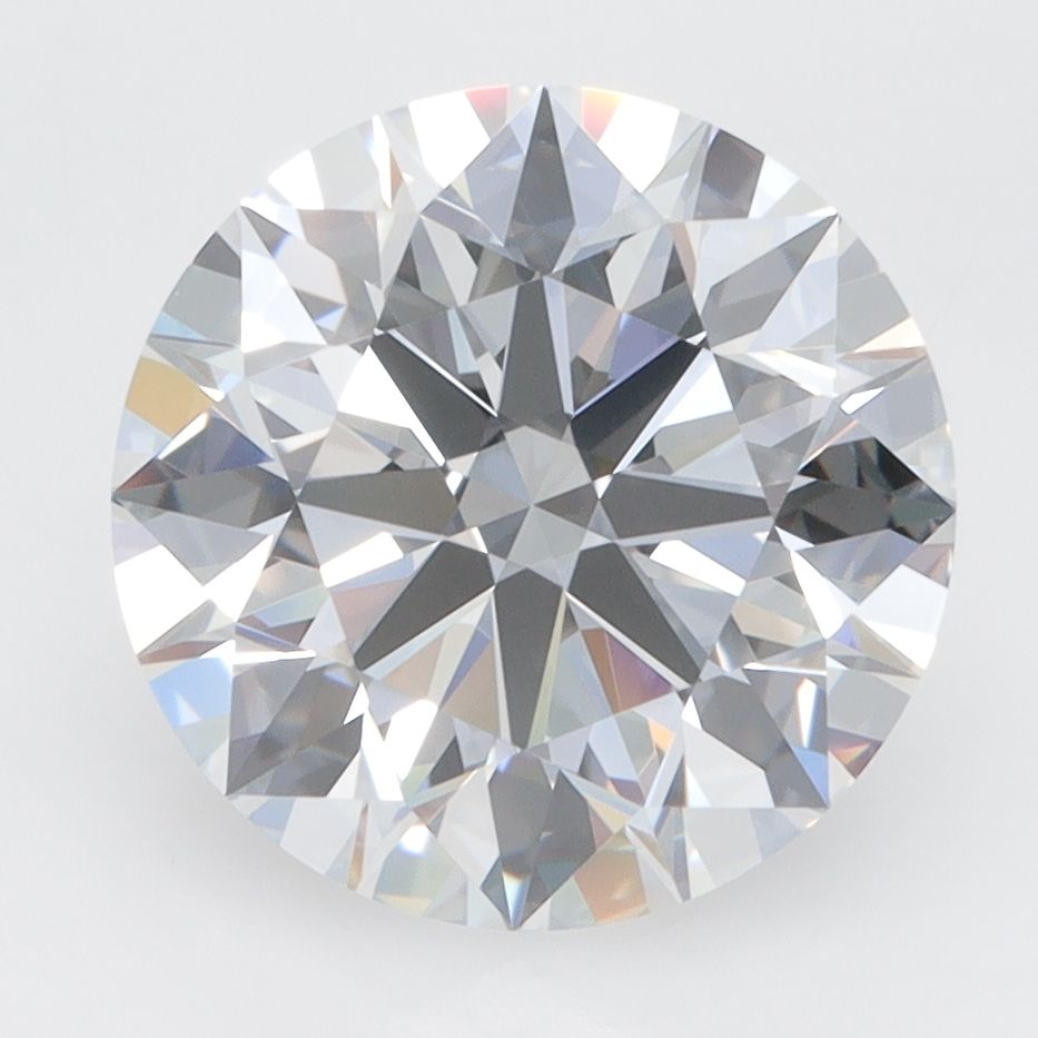 Diament LG okrągły, 4.24 ct, D, VVS1, szlif EX