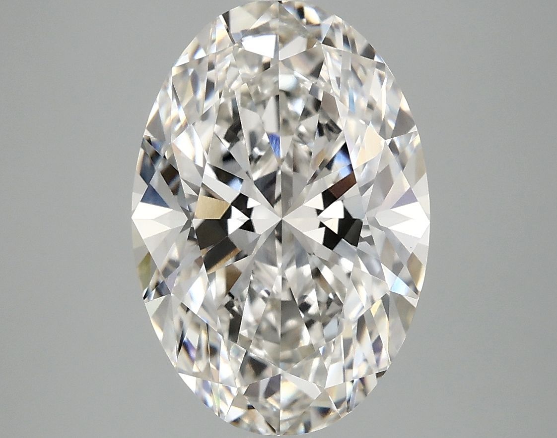 4.06 ct. oval Lab Grown Diamond front image