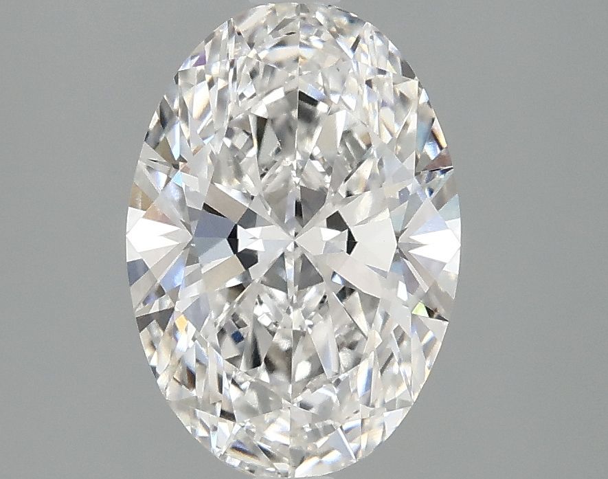 2.10 ct. oval Lab Grown Diamond front image