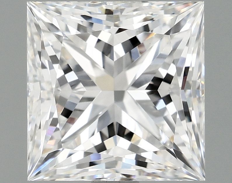 2.10 ct. princess Lab Grown Diamond front image