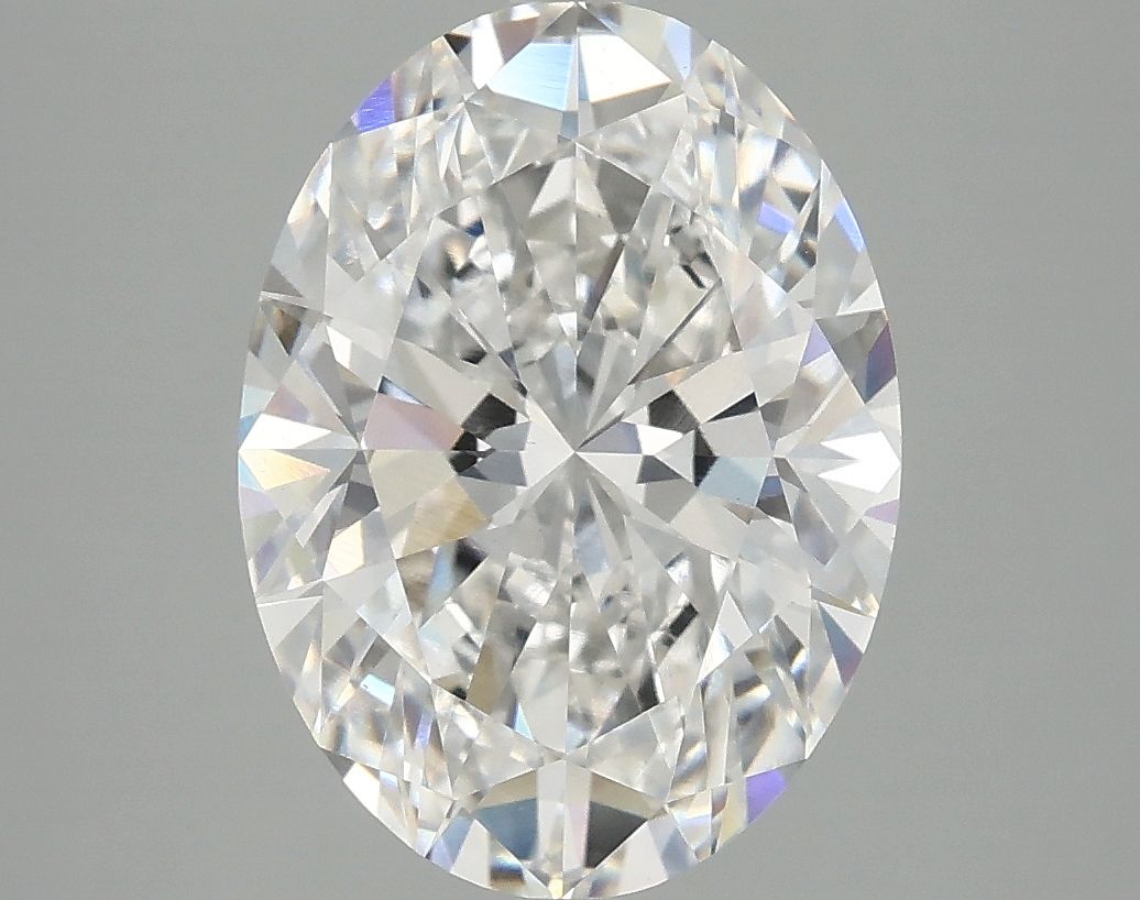 3.92 ct. oval Lab Grown Diamond front image