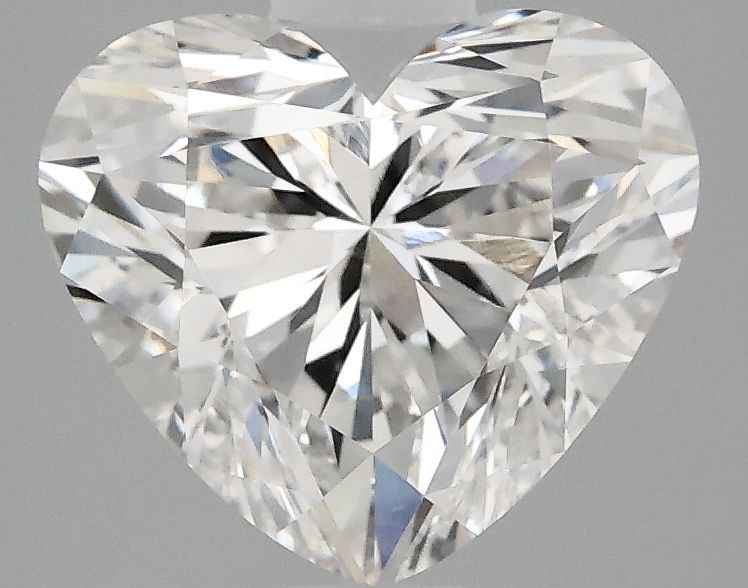 3.04 carat e VS1 EX Cut IGI heart diamond