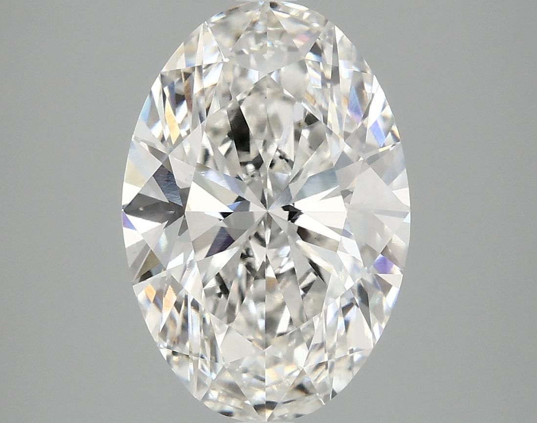 3.91 ct. oval Lab Grown Diamond front image