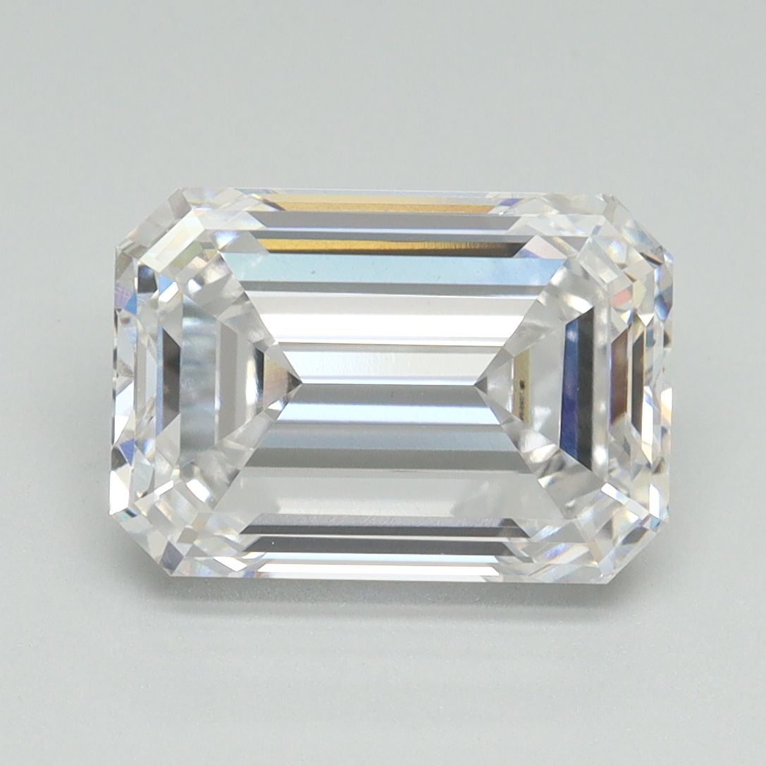 4.09 ct. emerald Lab Grown Diamond front image