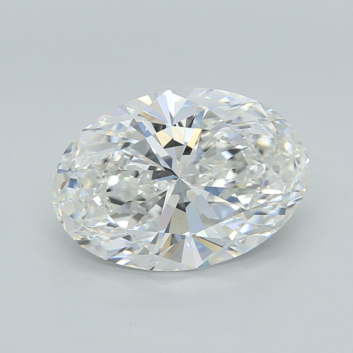4.01 ct. oval Lab Grown Diamond front image