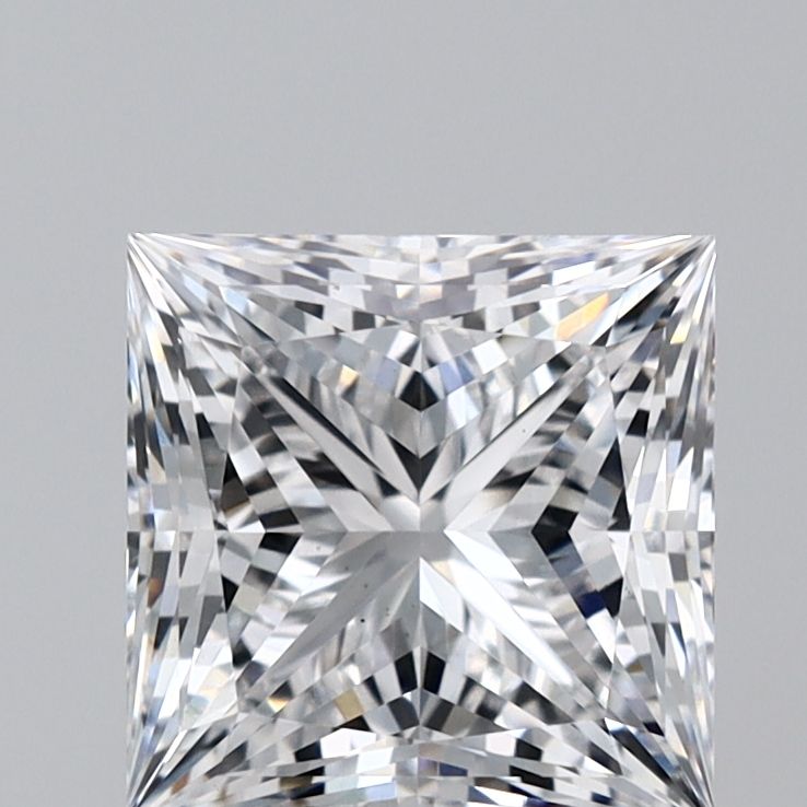 3.03 ct. princess Lab Grown Diamond front image