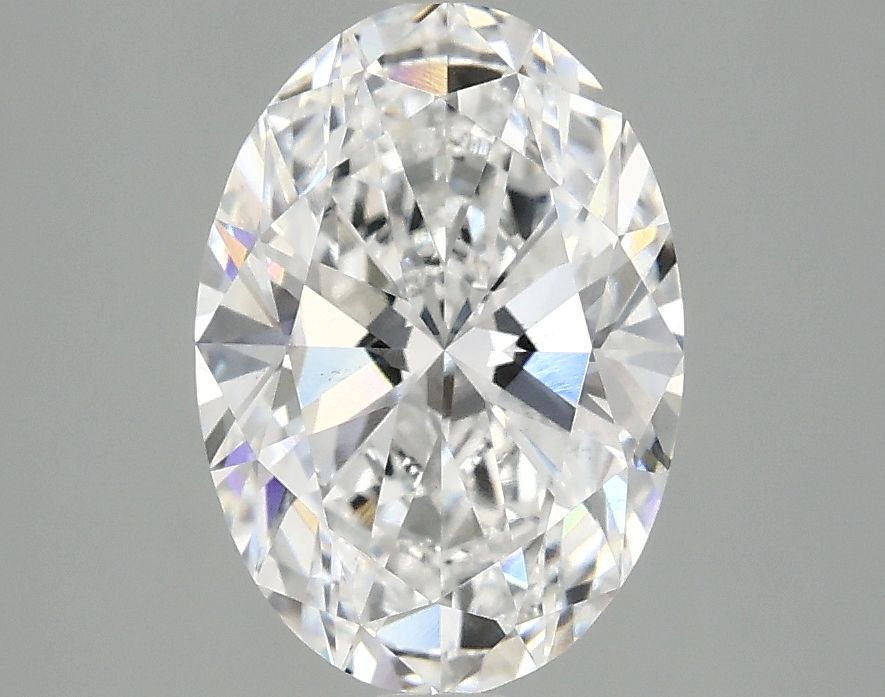 2.10 ct. oval Lab Grown Diamond front image