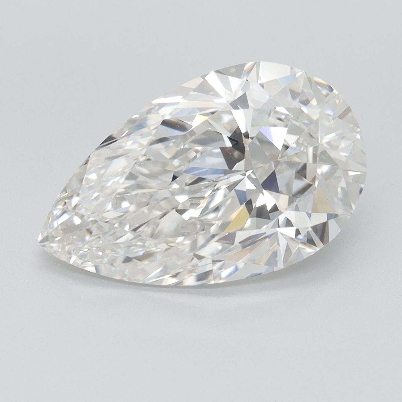 5.09 ct. pear Lab Grown Diamond front image