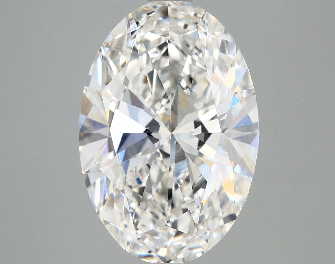 3.73 ct. oval Lab Grown Diamond front image