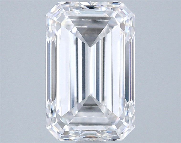 2.77 ct. emerald Lab Grown Diamond front image