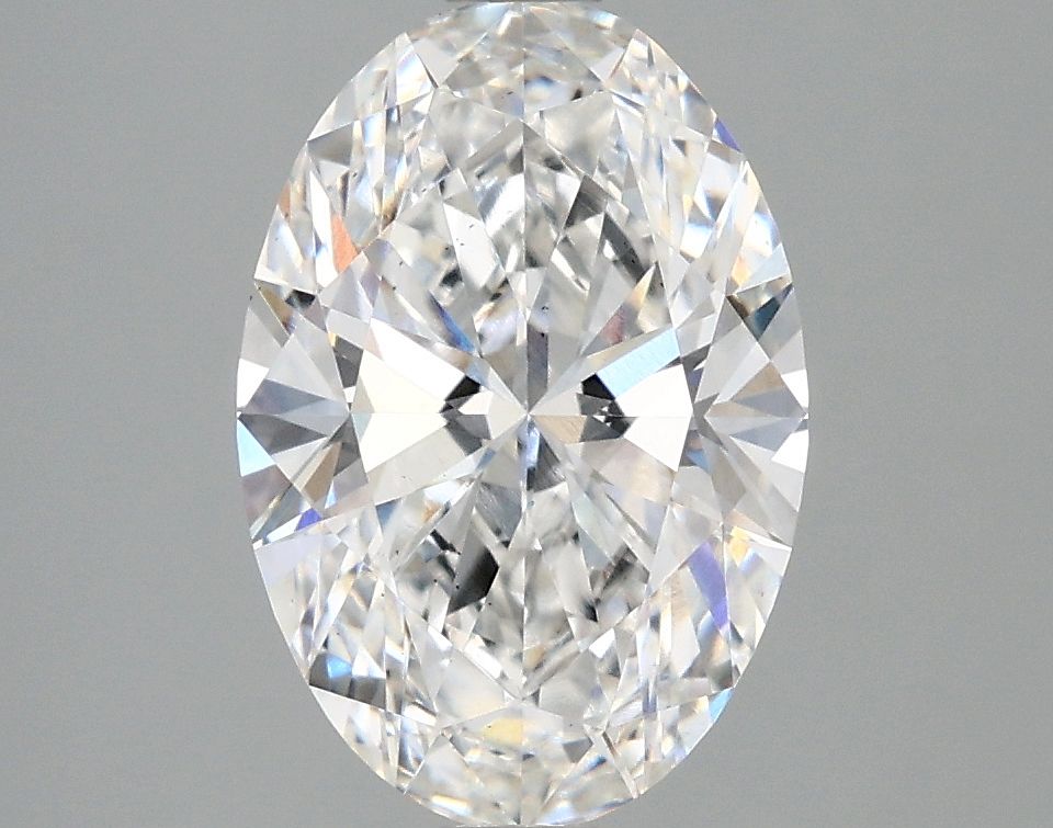 2.70 ct. oval Lab Grown Diamond front image