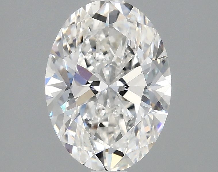 1.56 ct. oval Lab Grown Diamond front image