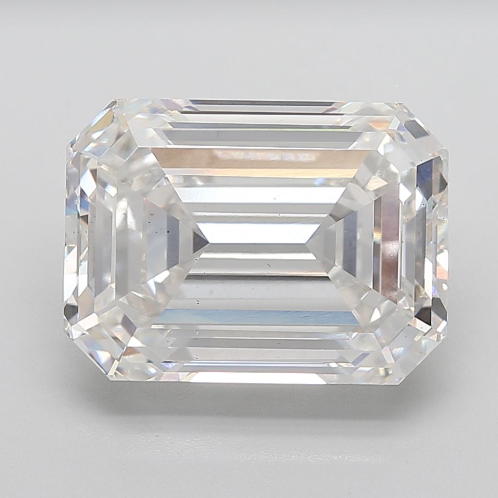 17.08 ct. emerald Lab Grown Diamond front image