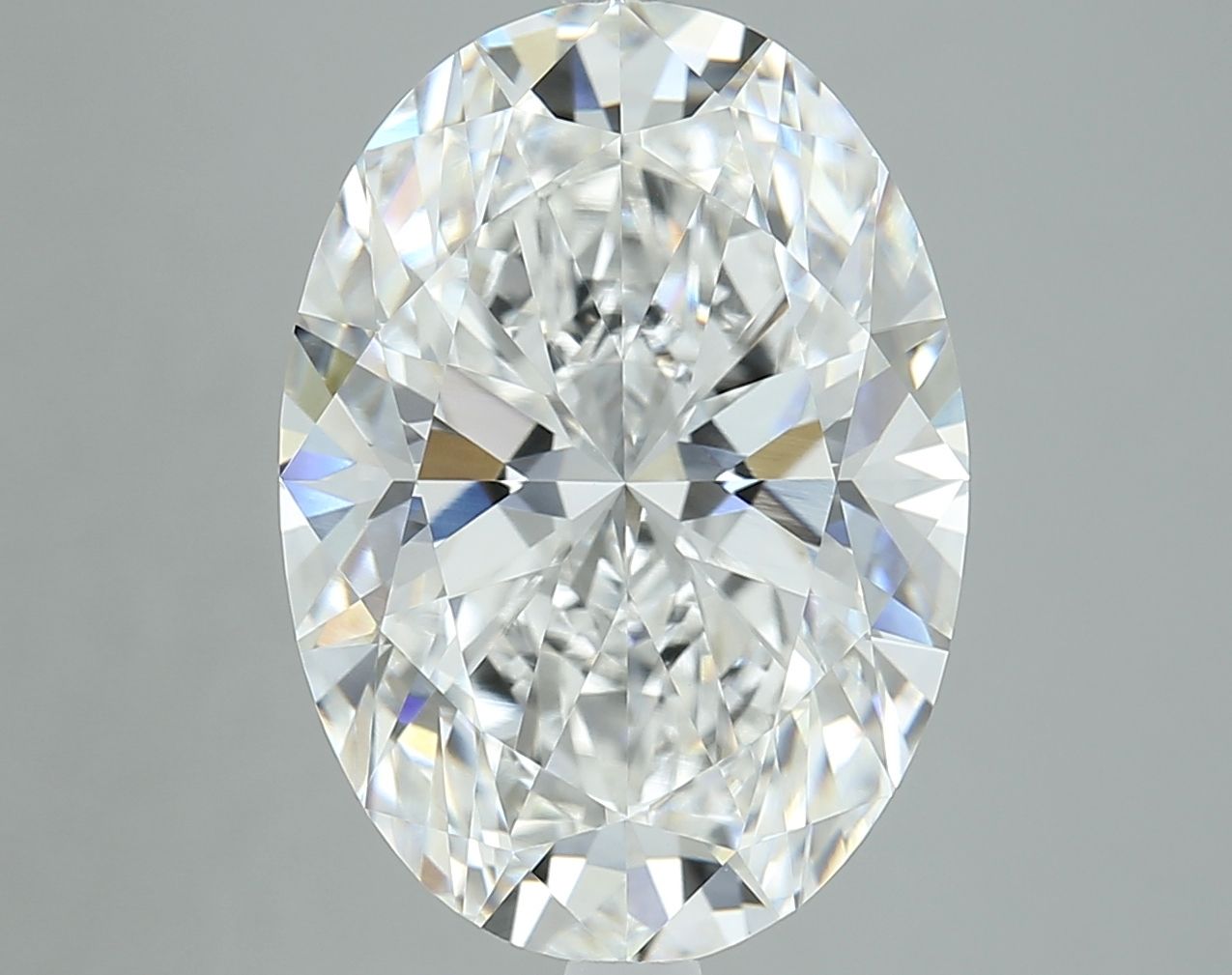 8.01 ct. oval Lab Grown Diamond front image