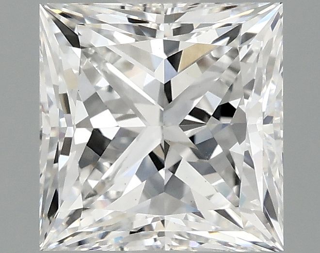 2.07 ct. princess Lab Grown Diamond front image
