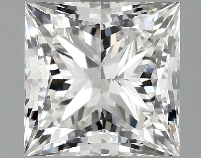 2.10 ct. princess Lab Grown Diamond front image