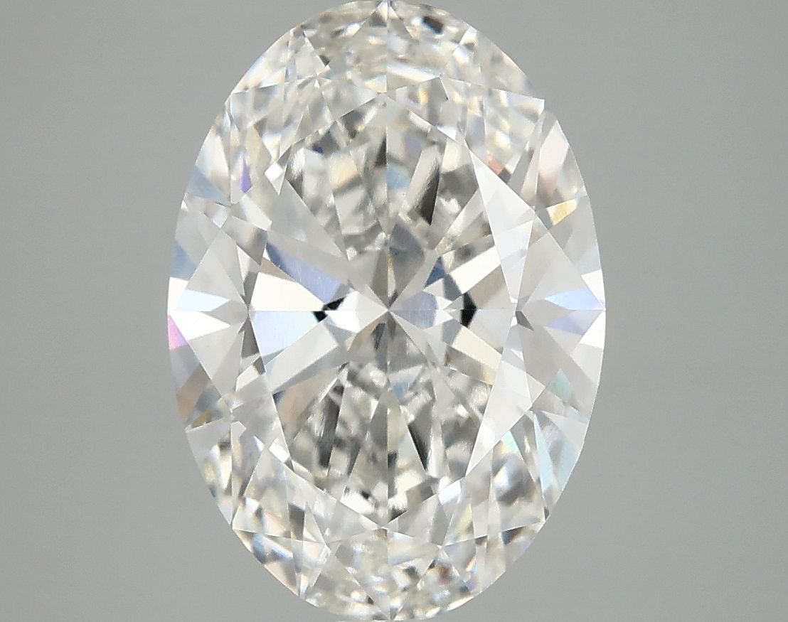 4.08 ct. oval Lab Grown Diamond front image