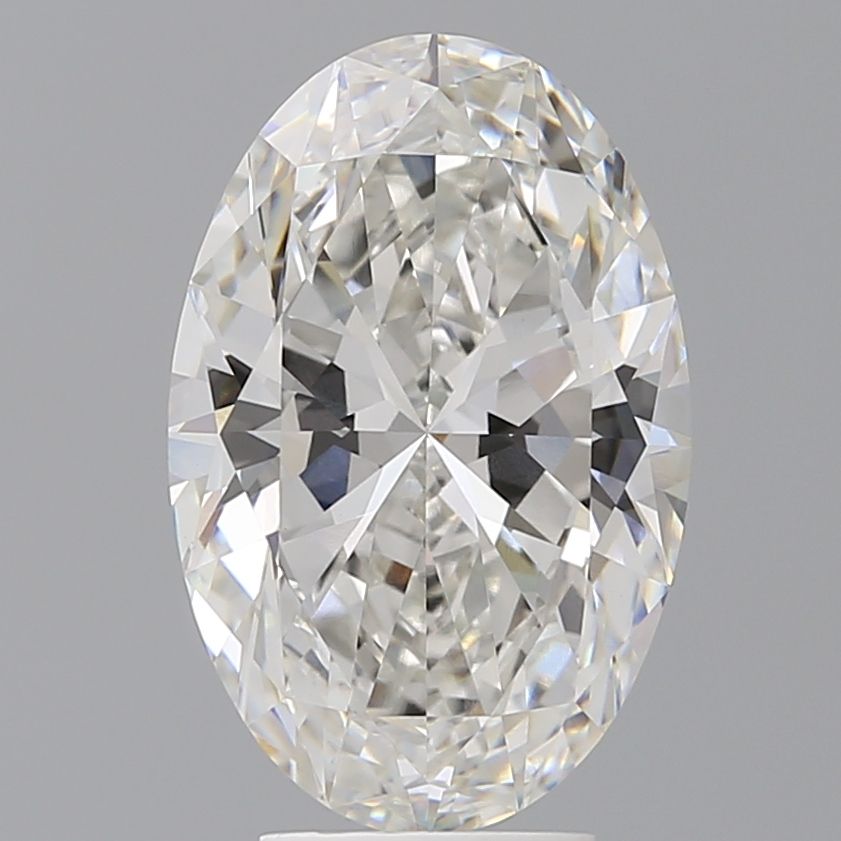 5.00 ct. oval Lab Grown Diamond front image