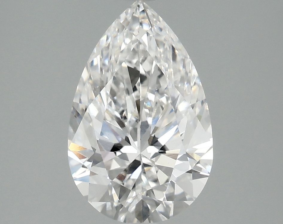 2.10 ct. pear Lab Grown Diamond front image