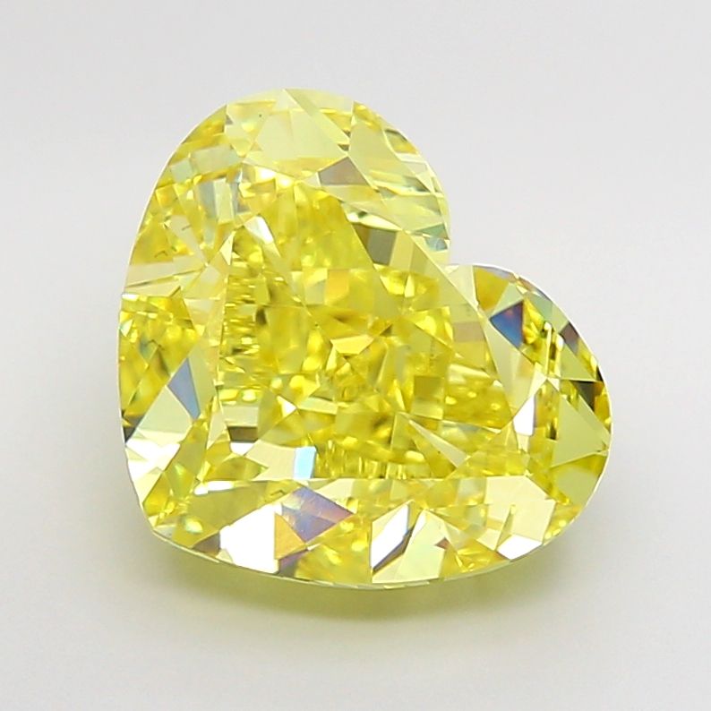 7.06 ct. heart Lab Grown Diamond front image