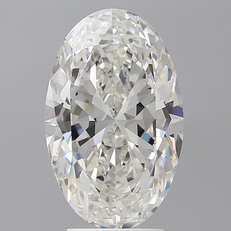 3.58 ct. oval Lab Grown Diamond front image