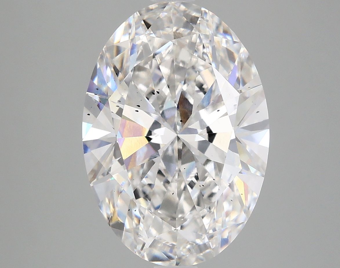 5.00 ct. oval Lab Grown Diamond front image