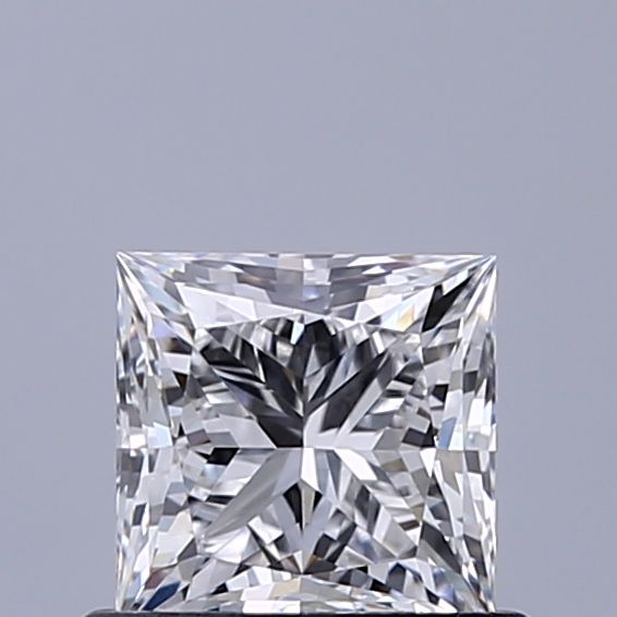 0.74 ct. princess Lab Grown Diamond front image