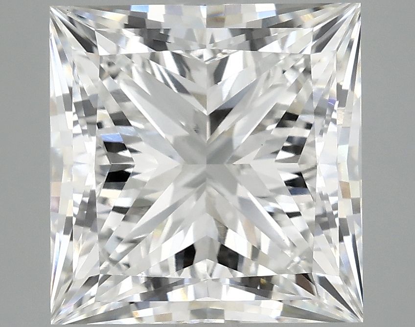 4.01 ct. princess Lab Grown Diamond front image