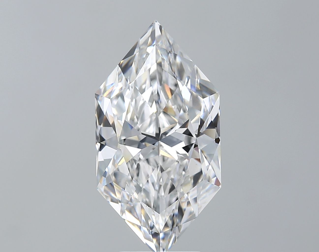 5.08 ct lab-grown Hexagonal Diamond