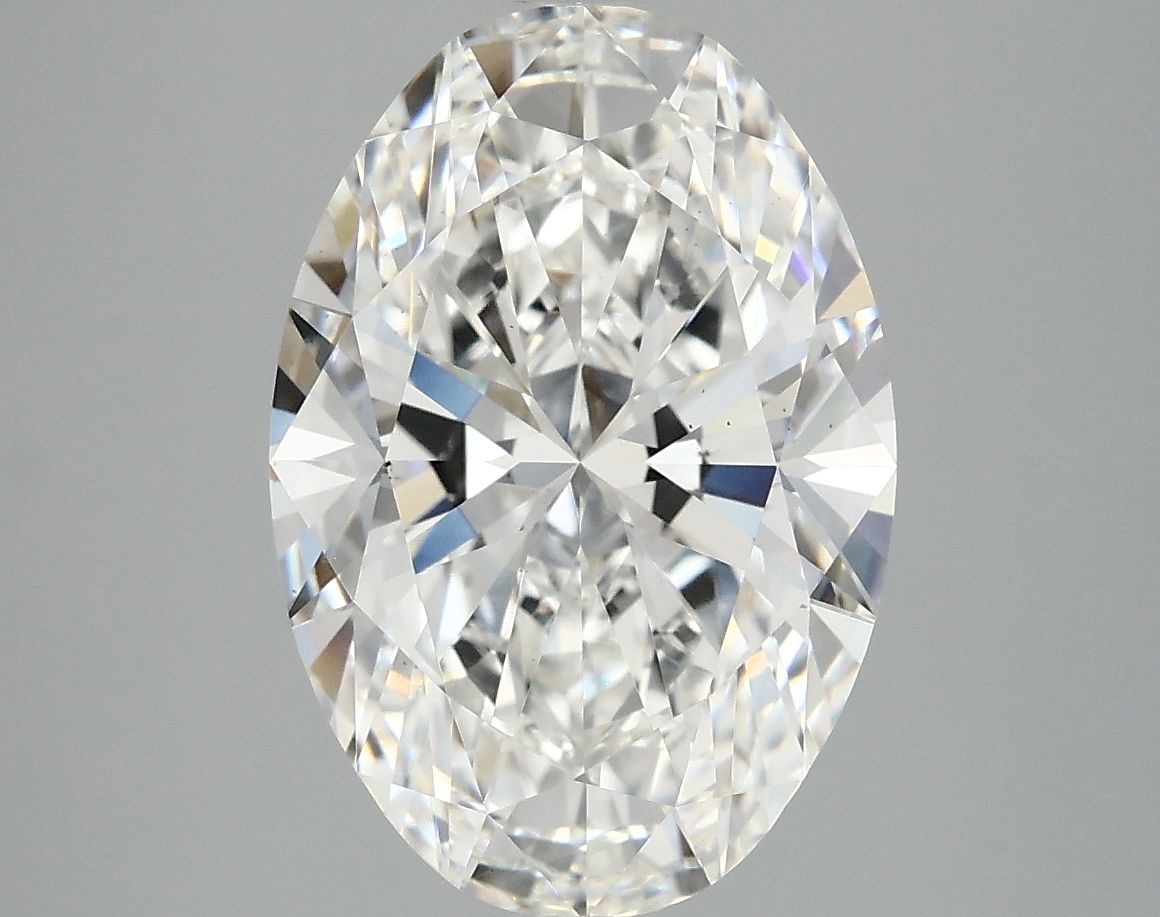 4.07 ct. oval Lab Grown Diamond front image