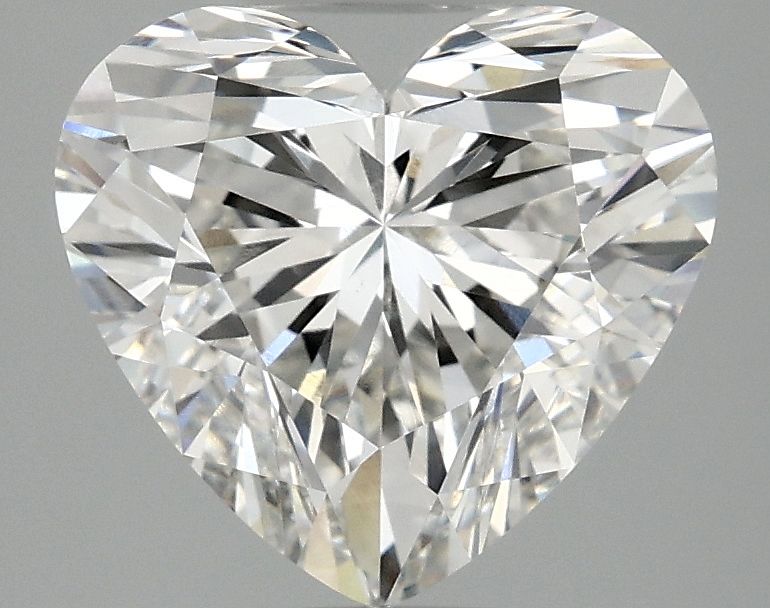 3.08 carat f VS1 EX Cut IGI heart diamond