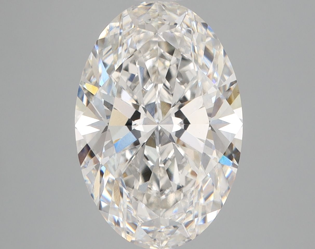 4.07 ct. oval Lab Grown Diamond front image