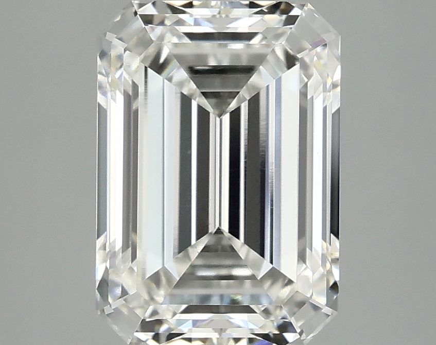 3.08 ct. emerald Lab Grown Diamond front image