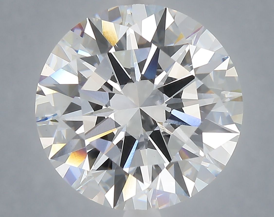 7.03 ct. round Lab Grown Diamond front image