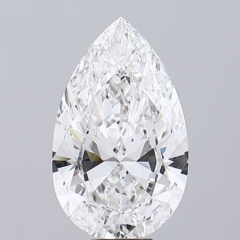 9.56 ct. pear Lab Grown Diamond front image