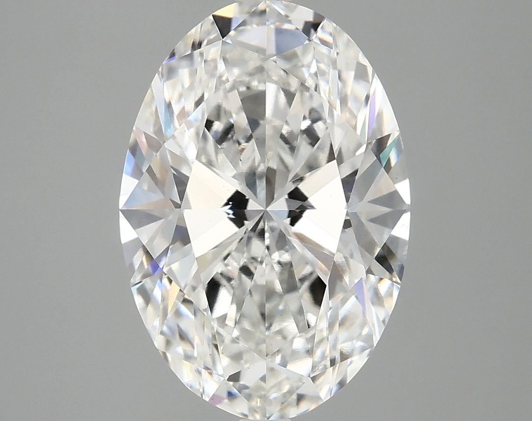 3.90 ct. oval Lab Grown Diamond front image