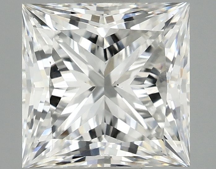 2.09 ct. princess Lab Grown Diamond front image